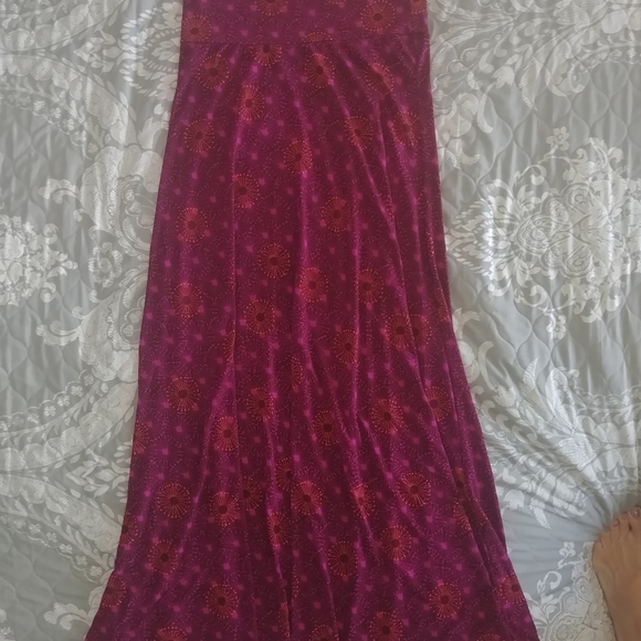 Lularoe Long Maxi Skirt/Dress XS Gorgeous! - Picture 2 of 4
